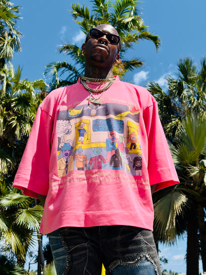 TM Classic Never Give Up Oversized Tee